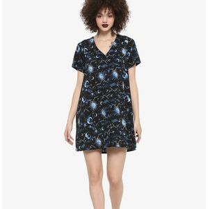 🆕Blue Celestial Button-Front Dress/NWT